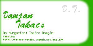 damjan takacs business card